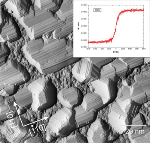 STM-Übersichtsscan an 3 ML CrSb/GaAs(001)